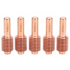 5Pcs Plasma Cutter Nozzle Cutting Consumable Tip Electrode Replacement Parts
