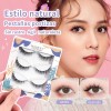 3 Pares De Pestañas Postizas,pestañas Postizas 3d Naturales