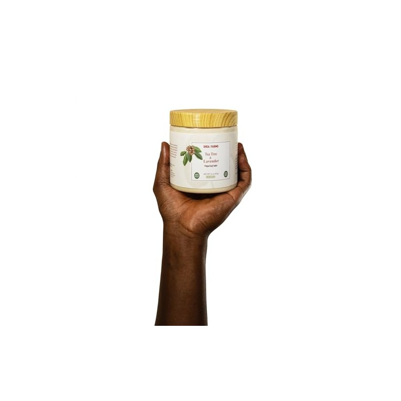 Manteca Corporal Natural De Karité Con Aceites Esenciales Naturales Para