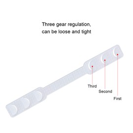 BEITESTAR Ear Savers for Masks - Mask Holders to Protect Ears, Mask Straps for Back of Head, Face Mask Extender Strap, Mask Hooks Behind Head (10, Transparent)