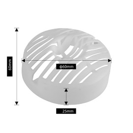 KOOBON Hair Strainer + Immersion Pipe for Shower Drain Set Compatible with Drain Fittings 6960, 6963, 6961, 6962, Hair Filter Shower Drain, Hair Catcher Shower