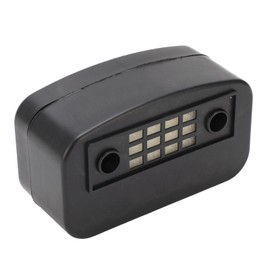 65mm Air Compressor Silencer Sound Noise Muffler Air Compressor Air Pump Accessories Plastic Shell Square Intake Pump Inlet Filter for Piston Compressors Blowers