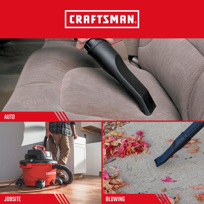 CRAFTSMAN CMXZVBE38620 2-1/2 in. Car Nozzle Wet Dry Vac Attachment,