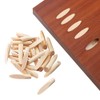 Shiwaki 50pcs Solid Wood Pocket Hole Plugs Wood Pine for
