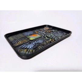 L&D Creations Textured Dry Brush Palette fits Army Painter Wet Palette or as a Standalone V2