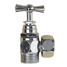 Wirquin 19521005 R21 Chromium Angled Stopcock