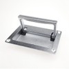 YUDTKK Zinc Alloy Recessed Pull Handle Container Handle Sliver Flush