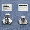 12 Pcs Jeans Buttons, 17mm Replacement Button Jeans Metal Button