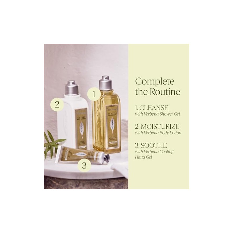 LOccitane Verbena Shower Gel Shower Gel Unisex 8.4 oz