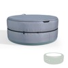 Portable Hot tub Cover, Inflatable Hot tub Full Coverage -