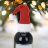 MIJOMA Set of 2 Christmas Bottle Covers - Stylish Santa