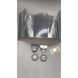 Riddell Clear Smoke Full Size Helmet Visor Replica/Speed/