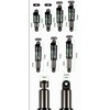 Chooee Ammortizzatore posteriore per bicicletta, 120 mm, 125 mm, 150