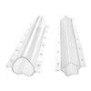 HEMOTON Vegetable Growth Forming Mold 2Pcs Cucumber Shaping Molds, Heart