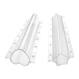 HEMOTON Vegetable Growth Forming Mold 2Pcs Cucumber Shaping Molds, Heart Star Shaped Cucumber Molds, Vegetable Growing Molds Heart Shaped Cucumber Molds