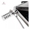 Importeek 3pz Candado Cable Seguridad Computadora Pc Laptop Portatil