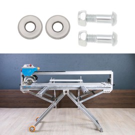 Hayaww 2 x Tile Cutting Wheels Suitable for 16 x 6 x 3 mm Ceramic Cutting Wheel with Screw Set Matching Replacement Cutting Wheels for Tile Cutters and Tile Pliers (A)