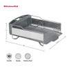 KitchenAid Large Capacity Full Size Rust Resistant Dish Rack with