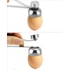 QWORK® Egg Opener, Egg Opener Made of Stainless Steel, Egg