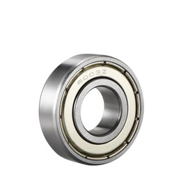 A ABSOPRO Deep Groove Ball Bearing Single Shield 6003Z 60103 17x35x10mm Steel