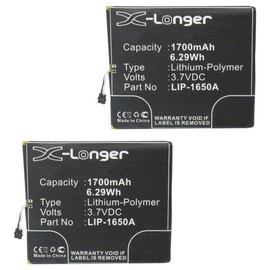 Synergy Digital Wireless Router Batteries, Works with Clear Spot FreedomPop Mobile 4G Wireless Router, (Li-Pol, 3.7V, 1700 mAh), Combo-Pack Includes: 2 x SDWR-P1555 Batteries