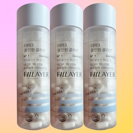 Curaes 3 cans of CuraS Fillare Derma 3 All-in-One Collagen / 3통 큐라에스 필레어 더마3 올인원 콜라겐