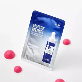 Isoi 아이소이 아크니 닥터 퍼스트 스피디 마스크응급마스크 20ml 1매, 1개 ISOI Acni Doctor First Speedy Mask Emergency Mask 20ml 1 sheet, 1 piece