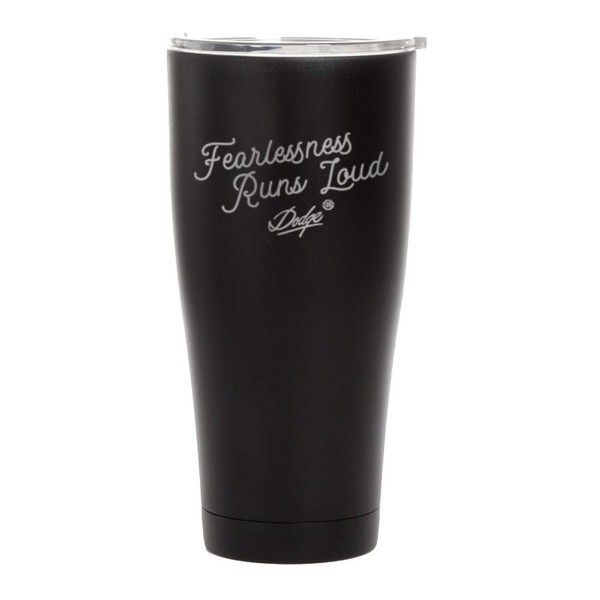 Dodge Fearlessness Runs Loud Laser Engraved SIC Tumbler - 30