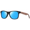 Barcur Wood Sunglasses for Men Women Polarized, uv Protection Black