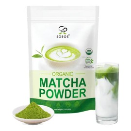 Polvo De Matcha Orgánico Para Lattes Y Hornear 57g                                                                                                    
