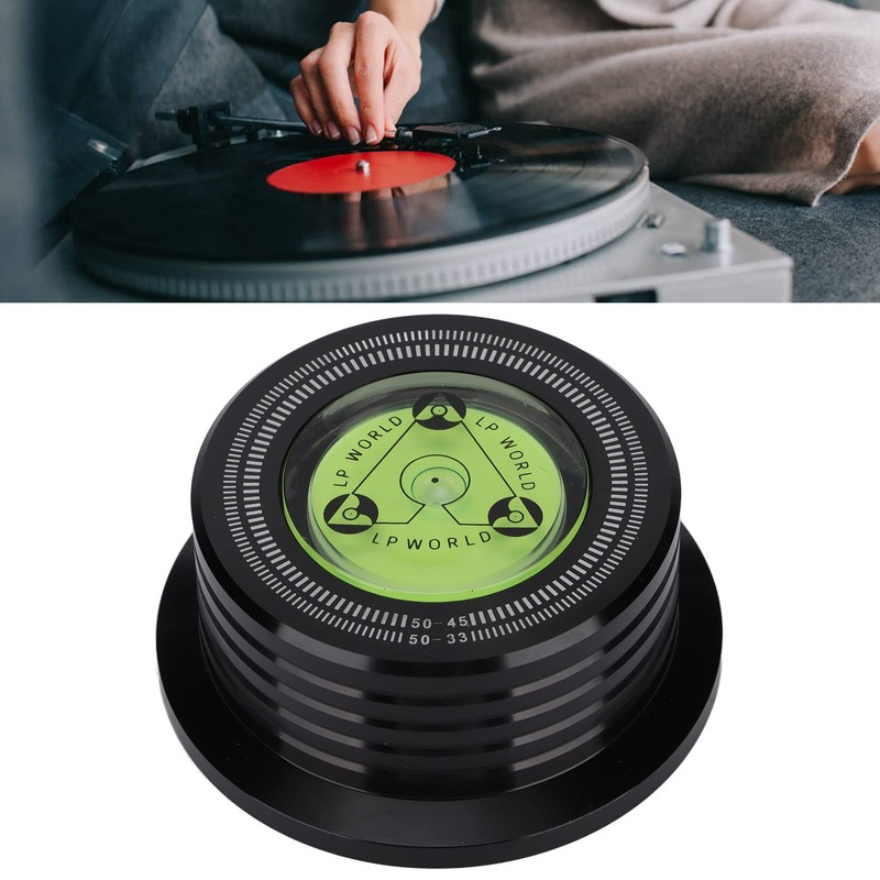 ciciglow Metal Record Weight, Turntable Disc Stabilizer, Aluminium Disc Stabiliser