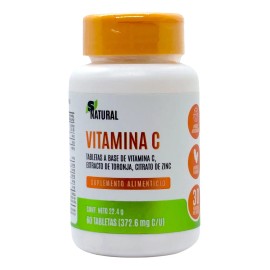 Vitamina C 60 Tabletas Snatural