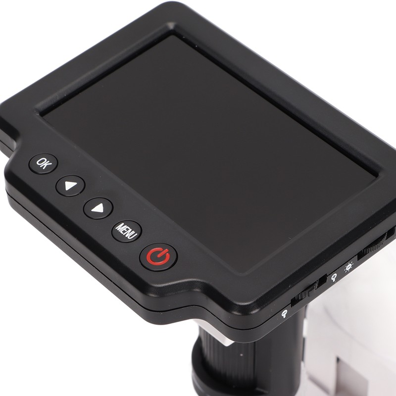 4 Inch LCD Digital Microscope 1200 Times Magnification 1080P Video