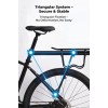 Universal Adjustable Aluminum Alloy Bike Rear Rack Heavy Duty 220lb