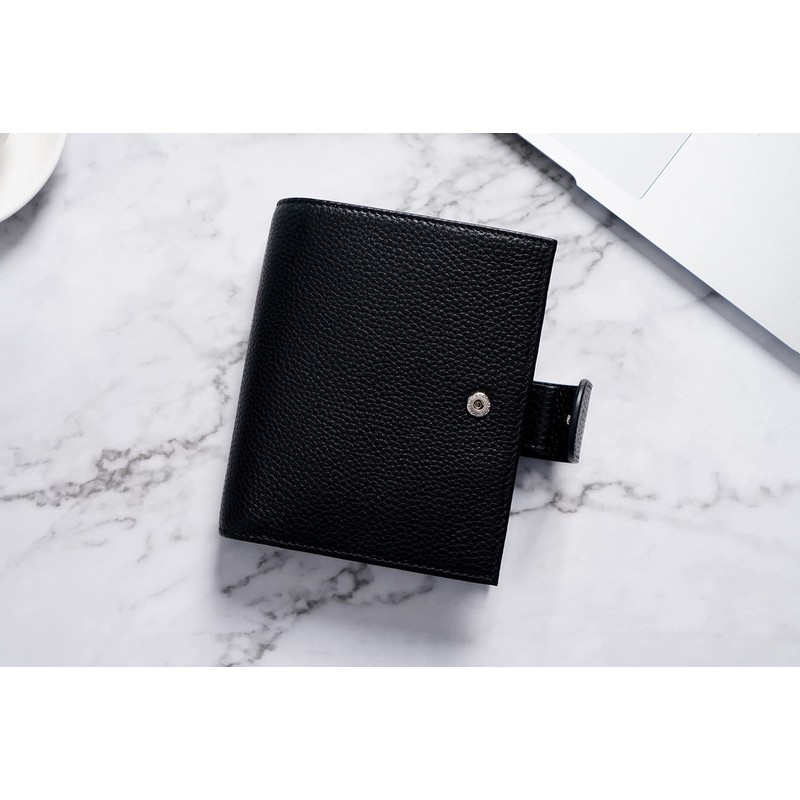 Moterm Pocket Regular Rings Planner - Genuine Leather Binder Organiser