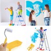 Mini foam paint roller painting decoration kit, 6 paint roller