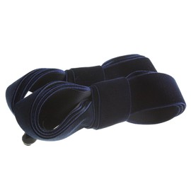 VINGTAINE Velvet Twist Ribbon Banana Clip Elegant Hair Clip Hair Accessory H7041-NY