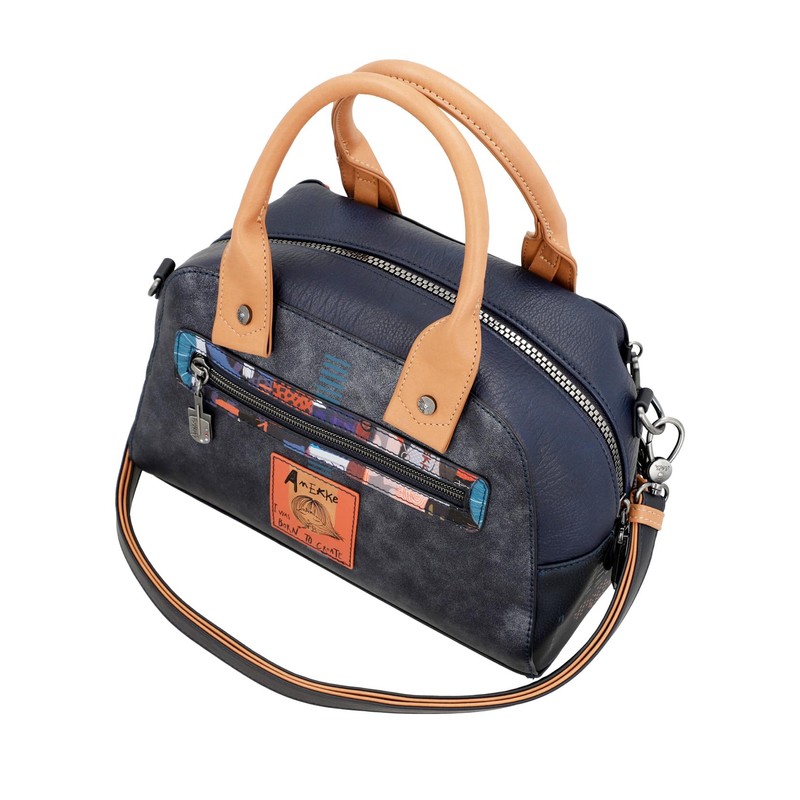 Anekke Contemporary 37811-203 Backpack - Blue, Multi-Colour, One Size