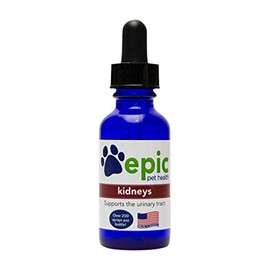 Kidneys – All Natural Liquid Spray Supplement to Support The Kidneys and Urinary Tract – Helps with Frequent Urination – Restores Energy in Pet – Great for Cats (Dropper, 2 Ounce)