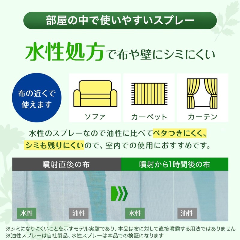 バルサン 天然除虫菊 ワンプッシュ 飛ぶ虫用 最大180畳分 化学合成殺虫成分不使用 ペット 子供にやさしい 水性処方 12時間効果