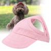 Pet Baseball, Dog Cat Outdoor Sunbonnet with Ear Holes Adjustable