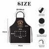 Barbecue Apron 40th Birthday Man Kitchen Apron as Gift for