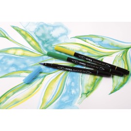 Lyra Aqua Brush Duo Brush Painters, Felt Tip Pens, Van-Dyck-Braun, Van-Dyck-Braun