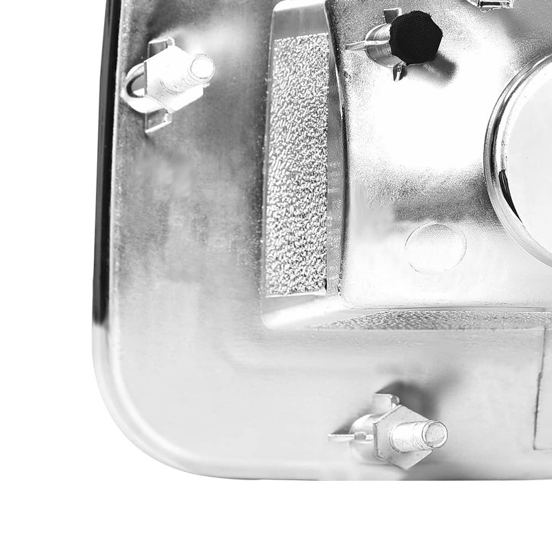 CHEDA Front Clear Chrome Parking Signal Light Set Compatible with