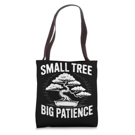 Bonsai Artist Small Tree Shaping Miniature Garden Tote Bag
