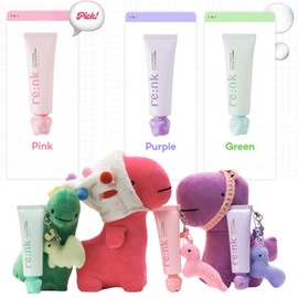 RE:NK Radiance Tone Up Vit Cream SPF50+ PA++++ 50ml [Pink/Purple/Green], Color:Purple