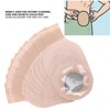 10pcs Disposable Colostomy Bag Soft Skin Friendly Ostomy Bag Pouch