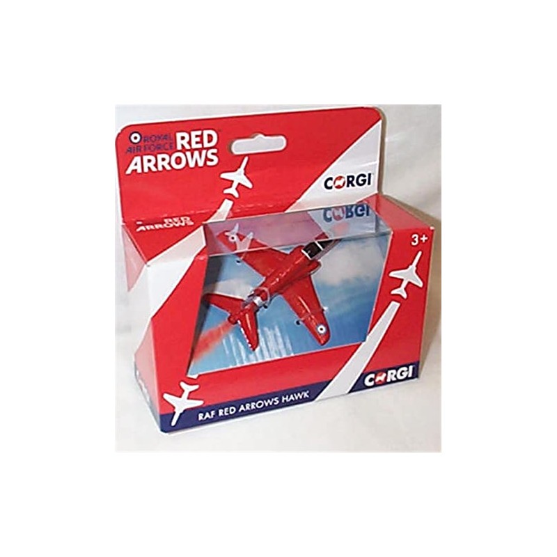 Corgi Classic RAF Red Arrows Hawk Aircraft Plane diecast Model