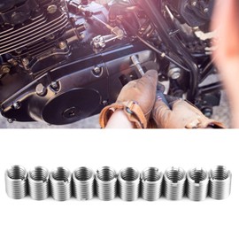 Wire Inserts Screws Sleeve Assortment Kit, 10pcs Quick Thread Insert with Storage Case, Stainless Steel Material Hardware Fasteners for Automotive Repairs