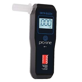 Pro-Line Drink Buddy Personal Breathalyser, 11.1 cm x 3.5 cm x 2.4 cm Size